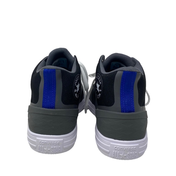 Converse Chuck Taylor Flux Ultra Mid Black Mesh Leather Men’s Sneakers A00810C - Picture 6 of 10